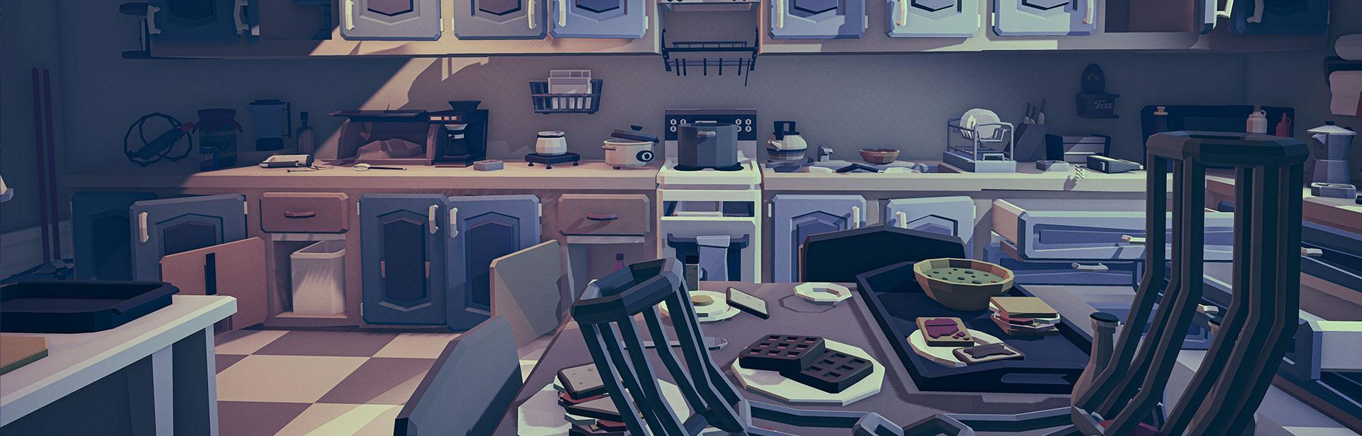 Animated kitchen